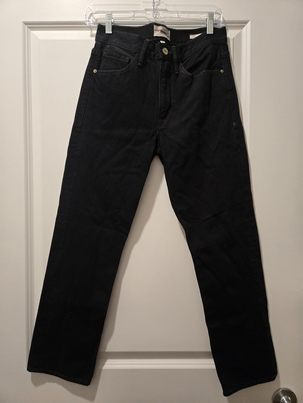 Frame Denim Le Piper High Rise Ankle Straight Leg Cropped‎ Jeans - size 24